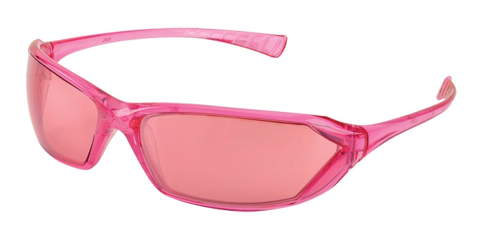 Metro Safety Glasses (With Pink Mirror Lenses)