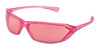 Metro Safety Glasses (With Pink Mirror Lenses)
