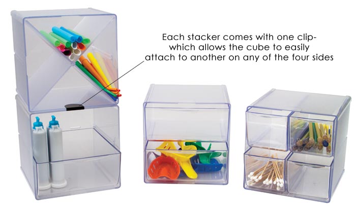 Stackable Cube Organizers