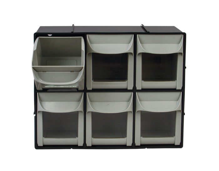 Black Quick Access 6 Tilt Bins