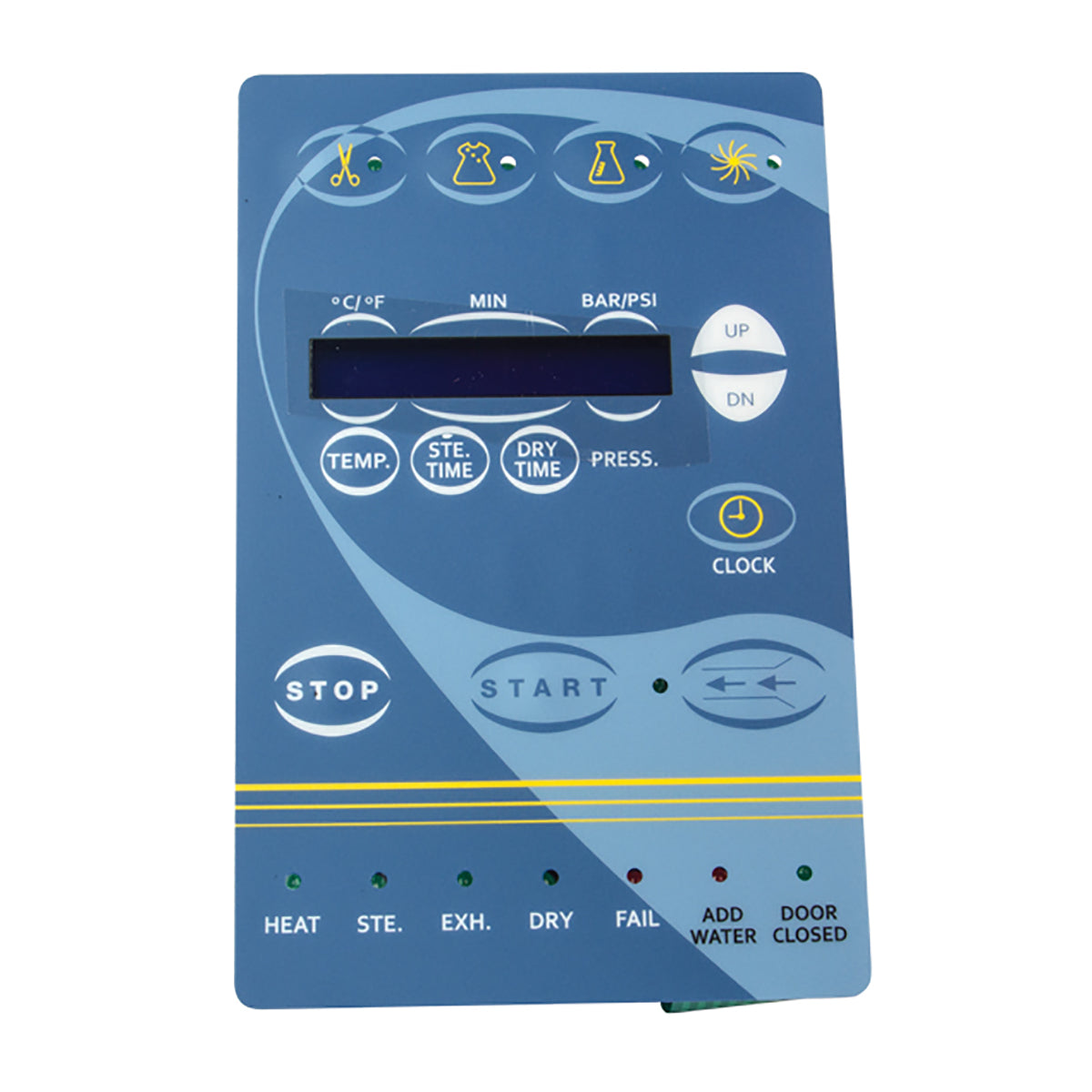 Blue LCD Display Assembly (Tuttnauer)