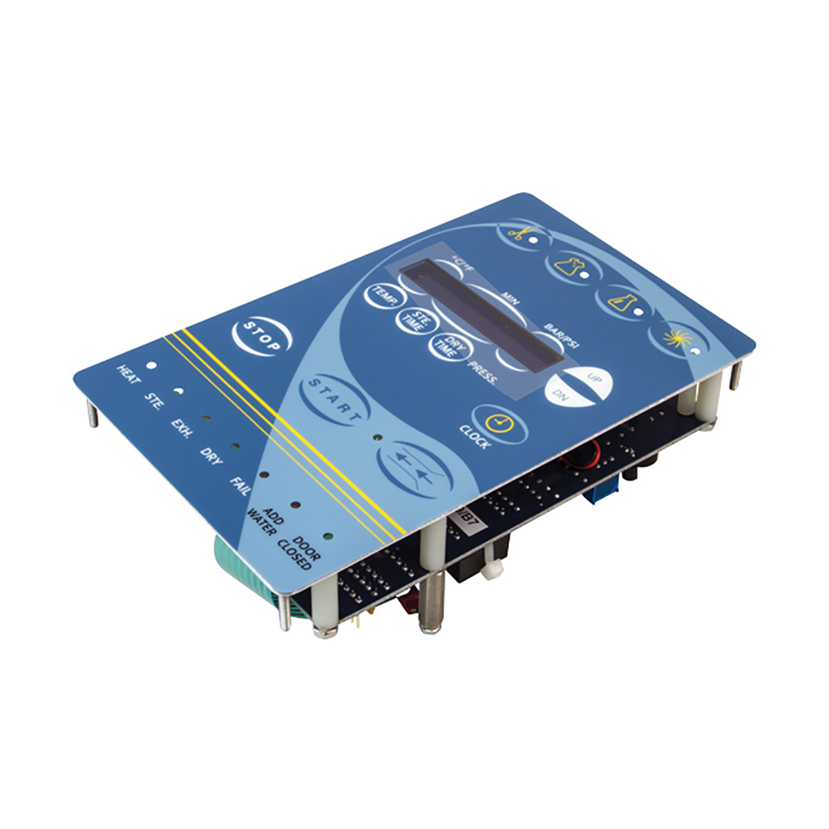 Blue LCD Display Assembly (Tuttnauer)