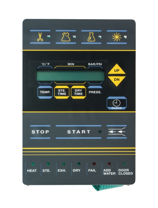 Gray LCD Display Assembly (Tuttnauer)