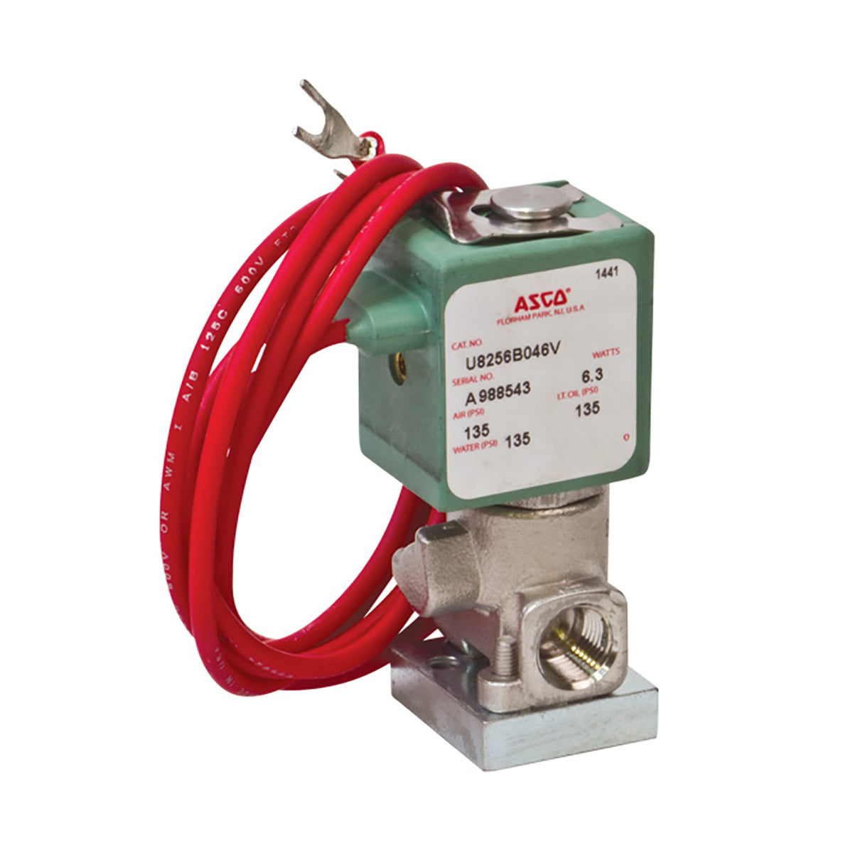 Water Control Solenoid Valve Assembly (Air Techniques)