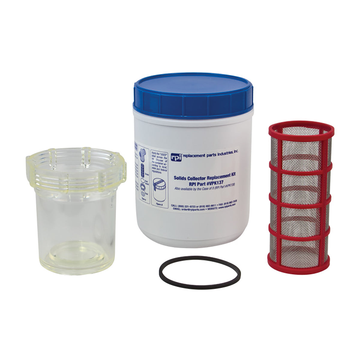 Solids Collector Filter Repair Kit (Air Techniques & Midmark)