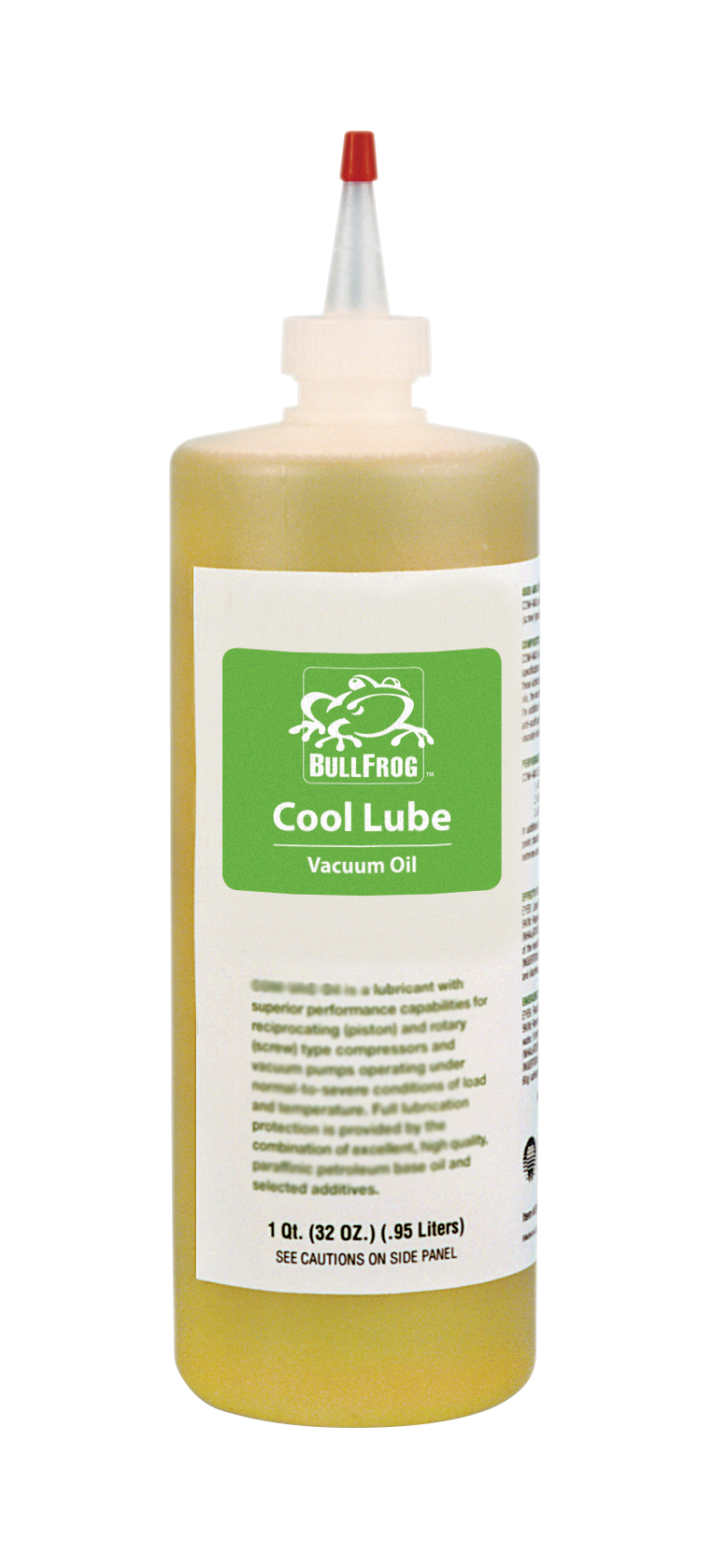 Bull Frog "Cool Lube" Vacuum Oil