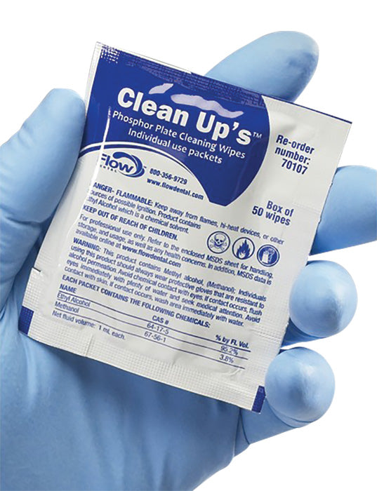 Clean Ups Phosphor Plate Cleaning Wipes (Pkg. 50)